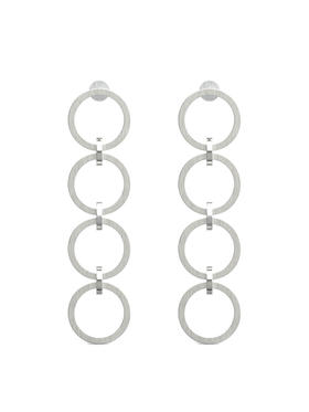 SSCE｜222SAB2E110F Earrings黑洞耳环15x60mm【BLACK HOLE】