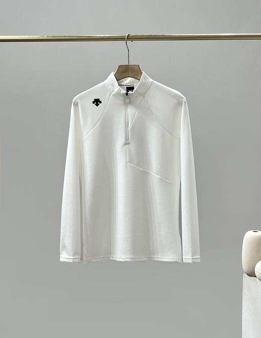 点此购买 迪桑特春秋季男士综训训练运动健身半拉链长袖针织衫 37 330303 商品图3