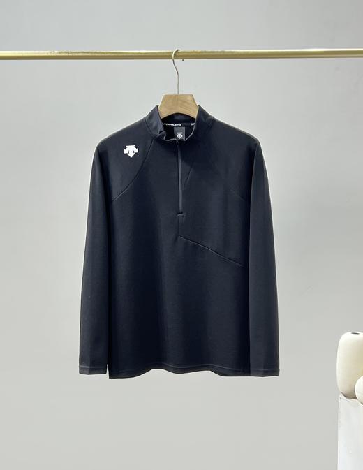 点此购买 迪桑特春秋季男士综训训练运动健身半拉链长袖针织衫 37 330303 商品图2