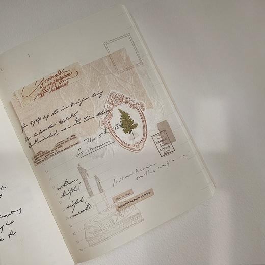 Jieyanow边框优雅镜子木 手帐ins风马来Mirror On The Wall 商品图2