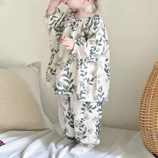 裁缝学苑TH11家居服套装纸样儿童男童女童睡衣童装上衣裤子样板 商品图2