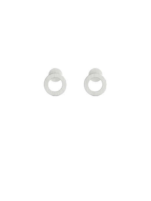 SSCE｜222SAB1E102F Earrings黑洞耳环8x8mm【BLACK HOLE】 商品图0