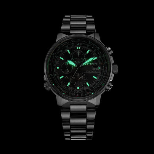 西铁城/CITIZEN电波对时不锈钢时尚腕表AT8300-58E 商品图3