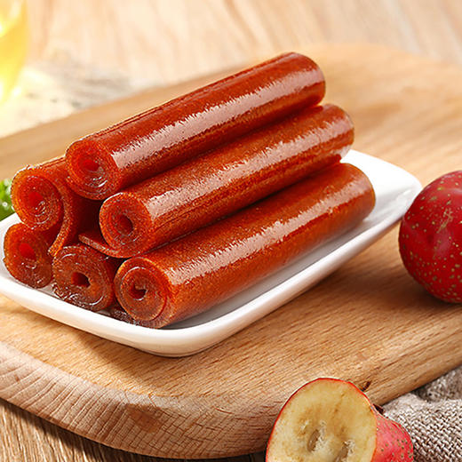 百草味山楂卷120g箱规60包装零食果脯蜜饯儿童小吃休闲零食批发 商品图3