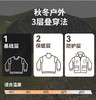沸腾自发热科技面料 2025新款秋冬情侣防水登山夹克摇粒绒内胆三合一冲锋衣男女款两件套BSW25696 商品缩略图2