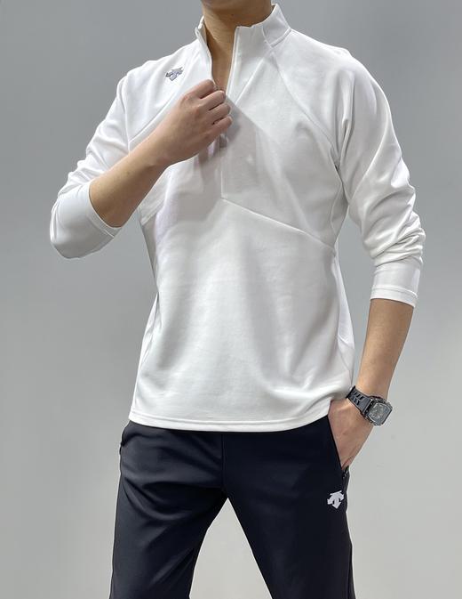 点此购买 迪桑特春秋季男士综训训练运动健身半拉链长袖针织衫 37 330303 商品图5