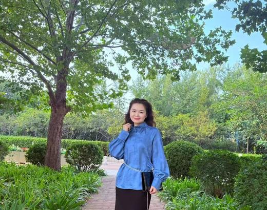 立领插肩袖上衣 商品图0