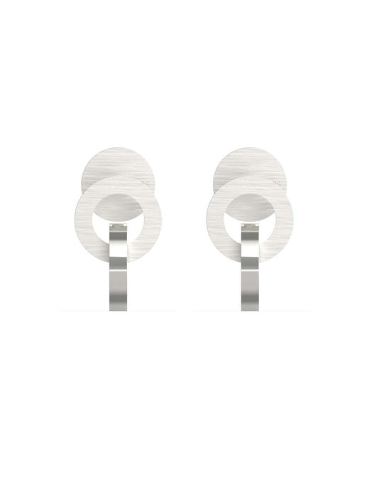 SSCE｜222SAW1E104F Earrings虫洞耳环6X11mm【WORM HOLE】 商品图0