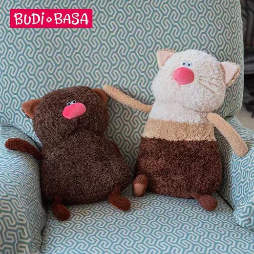 4楼Eubelle欧蓓 BUDIBASA巴迪宝思咖啡猫靠枕午睡枕抱枕玩偶毛绒玩具 活动价：149-155元 商品图2