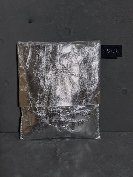 SSCE｜环保水洗包装袋11x13cm【 灰 / 银 】 商品图1