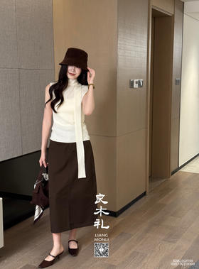 良木礼——羊毛飘带毛衣