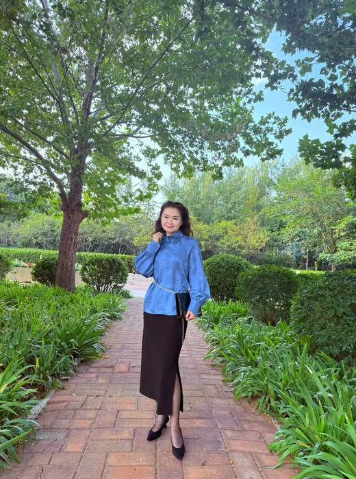 立领插肩袖上衣 商品图4