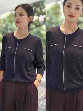 581096秋.上新 露西丝圆领长袖针织衫