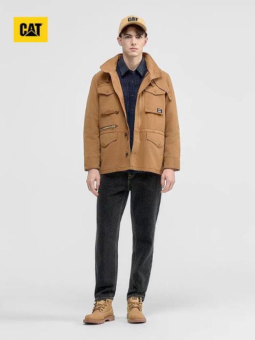 【云粉节】【95折】6楼卡特CAT秋冬款短款棉服深卡其色CO3QJW36271C14，吊牌价1598，现价1518 商品图2