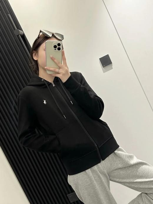 秋季新款！常青基础款！拉夫劳伦连帽拉链毛圈棉外套 商品图6