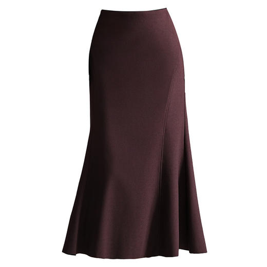 QYM 66911-Y鱼尾半身裙中长款包臀裙垂感一步裙 商品图4