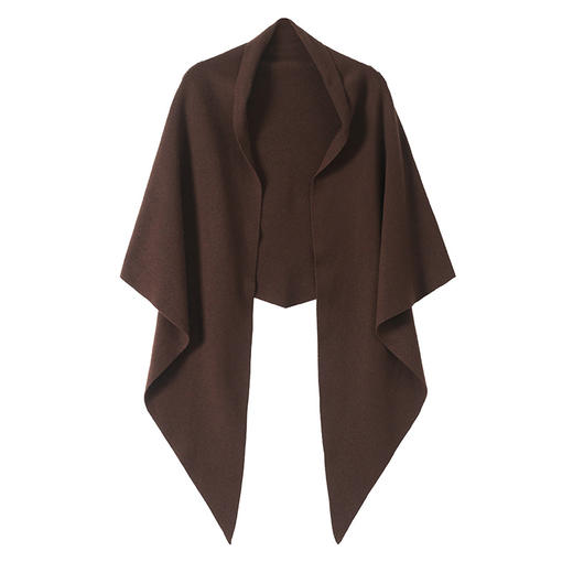 CC蝙蝠袖披肩女宽松针织衫外套洋气百搭开衫旗袍外搭围巾两用外披 商品图4