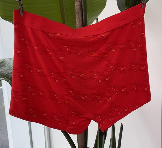 （39元3条）只有L码男士大红色内裤莫代尔棉舒适透气22908757-22908758 商品图7