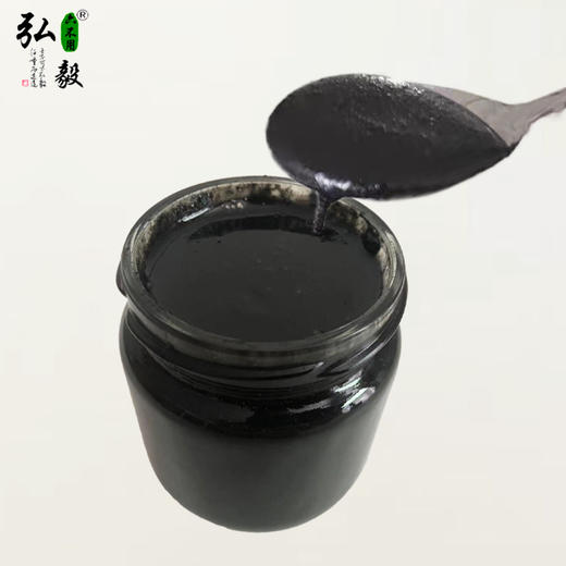 【弘毅六不用生态农场】六不用 黑芝麻酱200克/份（1瓶装） 商品图2