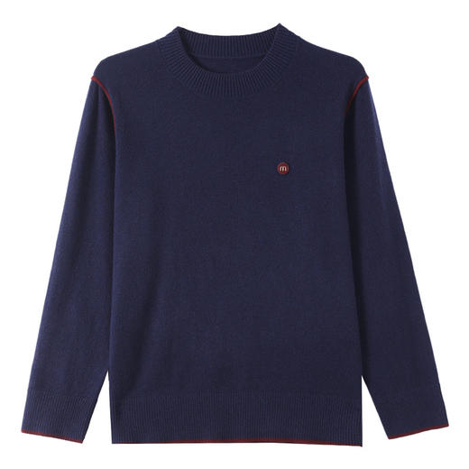 CC女士短款毛衣秋冬内搭洋气时尚针织衫上衣2025新款宽松显瘦打底衫 商品图4