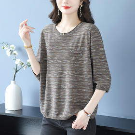 CC秋装薄款打底衫显瘦藏肉大码女装毛衣2025新款时髦上衣