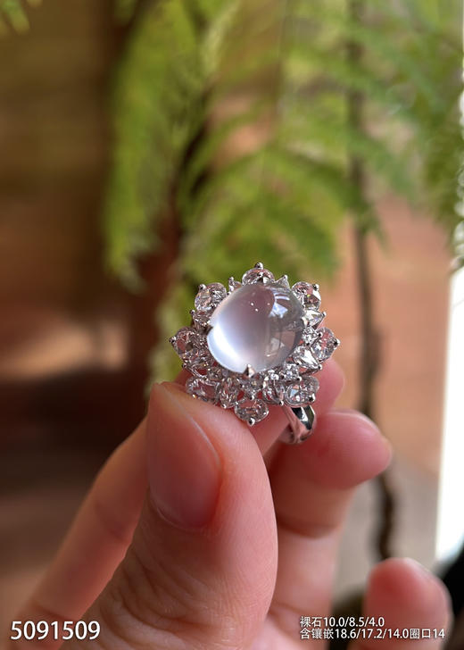 5091509，蛋面戒指。具体价格微信咨询 商品图2
