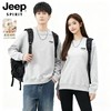 新热卖！JEEP SPIRIT【刺绣圆领纯色卫衣 】 时尚百搭 宽松不紧绷 休闲显瘦 商品缩略图0
