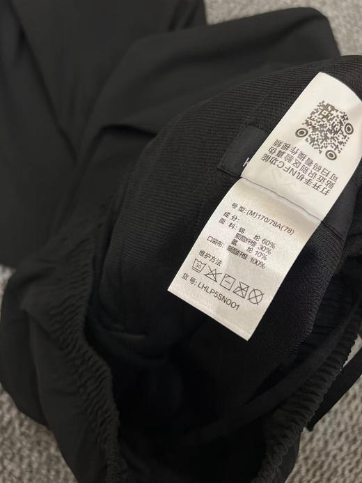 原单正品 KOLON SPORT可隆男士微拉绒软壳裤，颜色：黑色  
尺码：m l xl xxl 商品图7