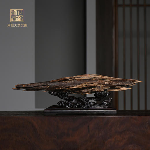 天然达拉干沉香原材摆件 340克 SP12012 商品图0