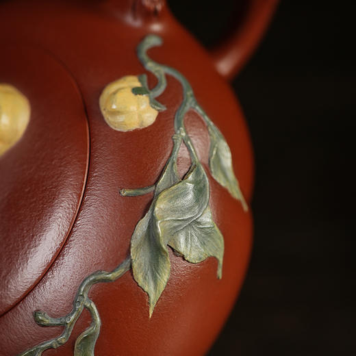 龙德堂陶艺 徐飞制《好事来了》 库存请咨询客服 商品图2