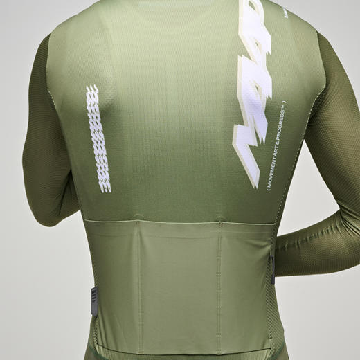 MAAP 男士 Blaze系列 Pro Air 3.0 丛林绿 长袖骑行服 商品图4