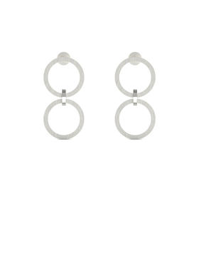 SSCE｜222SAB2E108F Earrings黑洞耳环15x30mm【BLACK HOLE】