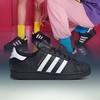 【奥莱仓直发】adidas阿迪达斯三叶草 SUPERSTAR II 复古贝壳头板鞋 男女同款 经典黑白 百搭运动休闲鞋 商品缩略图0