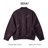 25Y200SDSA男士秋冬新款痞帅男装潮牌衬衫褶皱棒球领夹克百搭时尚外套 商品缩略图5