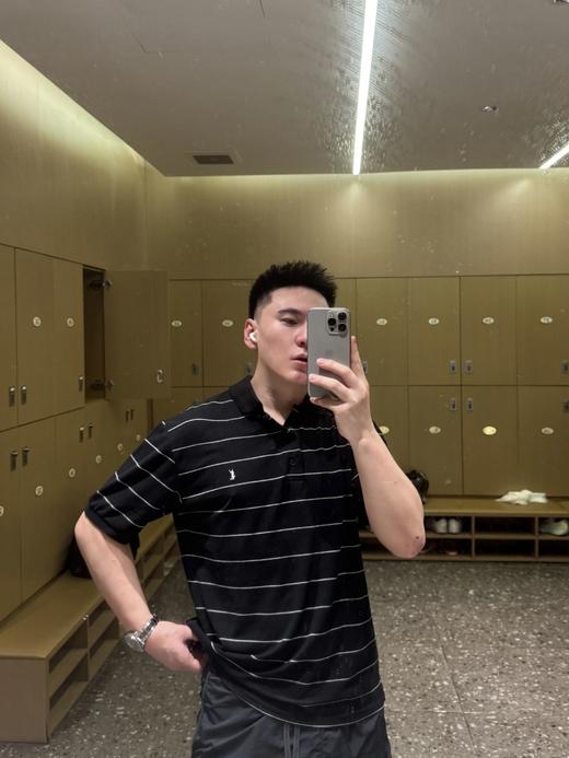 NZ403-换季清仓不退不换！ YSL圣罗兰 标识刺绣条纹POLO衫（NZ*VG） 商品图2