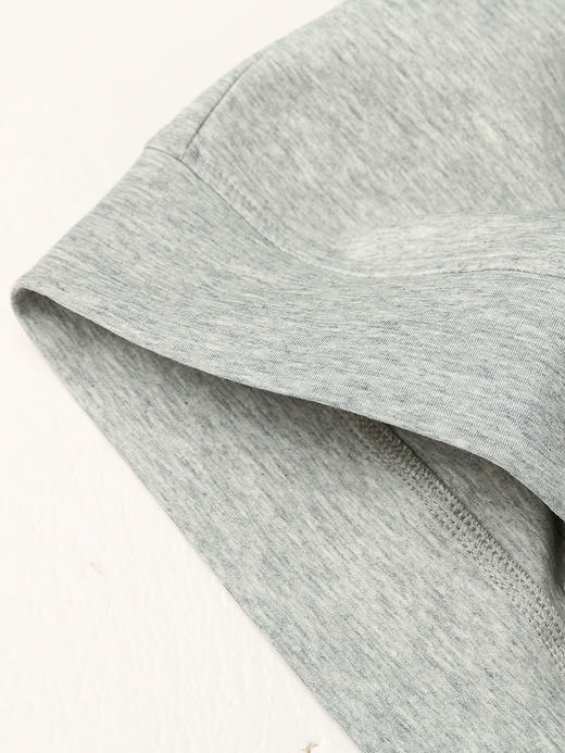 新中式美学！盘扣拼接提花袖灰色卫衣，解锁国潮时尚新体验 商品图4