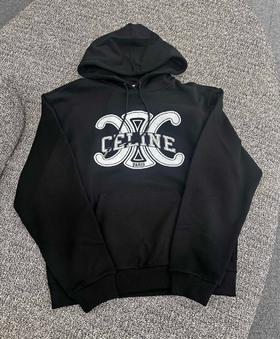 男款印花连帽卫衣008