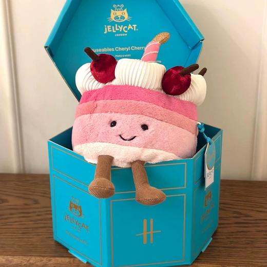 Jelly&cat伦敦限定车厘子蛋糕玩偶 商品图6