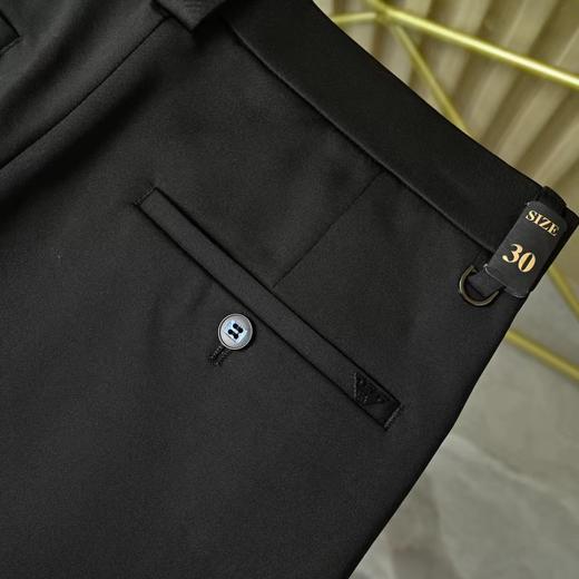 D091403男士2025新款糕端优质绵羊四面弹商务休闲西裤 商品图13