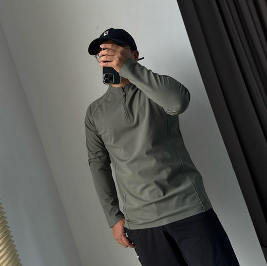 凯乐shi薄绒半拉链长袖T恤打底衫909 商品图2