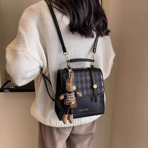 【双肩/手提/斜挎 三种背法】伊布古奇-复古小方包 商品图5