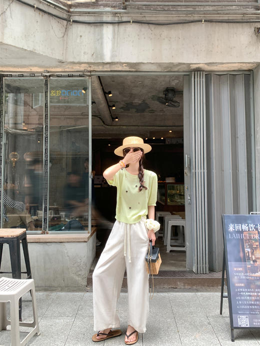 <曾小咸推荐>现货秒杀！微信超特价！ 3色抽绳九分直筒阔腿裤 日常159.99 立减90 秒杀69.99！ 商品图11