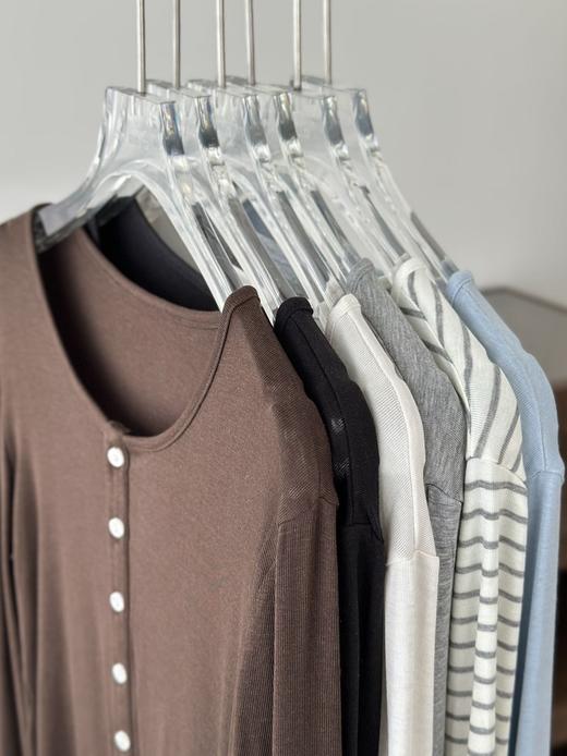 正品醋酸进口澳大利亚羊毛奥地利进口兰精天丝打底衫 商品图2