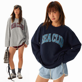 秋冬卫衣复古松弛感～