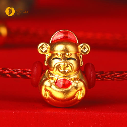 灵山开运金·财神黄金手绳 商品图2