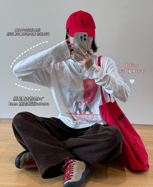 设计师Epide Prefab苹果长袖T恤091502 商品图9