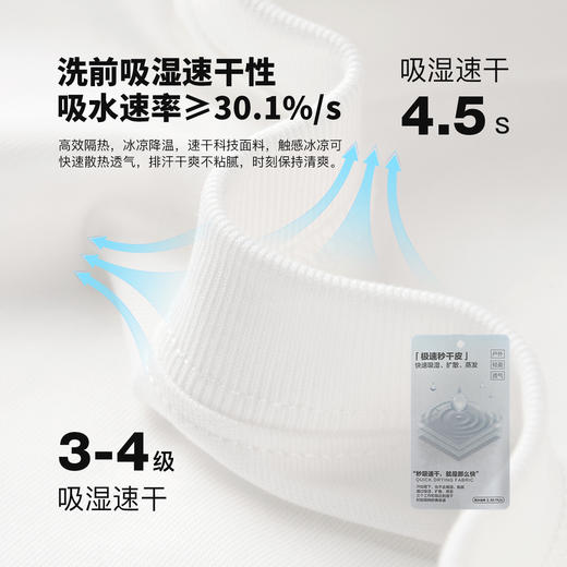 REDCHARCOAL 红炭凉感速干翠鸟印花短袖T恤男潮牌夏宽松情侣半袖 商品图2