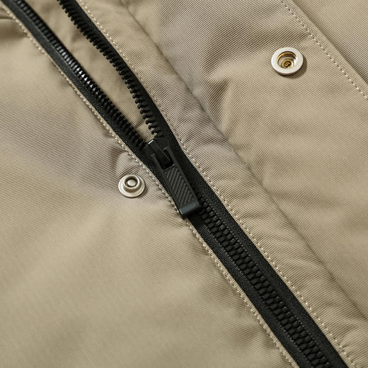 【含鸭绒】圣得西男士加密梭织连帽羽绒服2025秋冬款简约易搭外套 商品图10