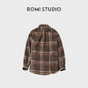 ROMI STUDIO“随性复古”全棉色织格纹工字褶翻领衬衫 RWCAS65456 商品缩略图2