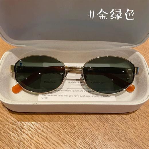 复古轻奢墨镜  高级老钱风秦岚同款nocap 防紫外线可配度数 商品图0